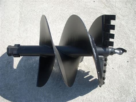 24 inch auger bit for skid steer|24 inch post hole auger.